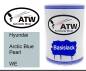 Preview: Hyundai, Arctic Blue Pearl, WE: 500ml Lackdose, von ATW Autoteile West.